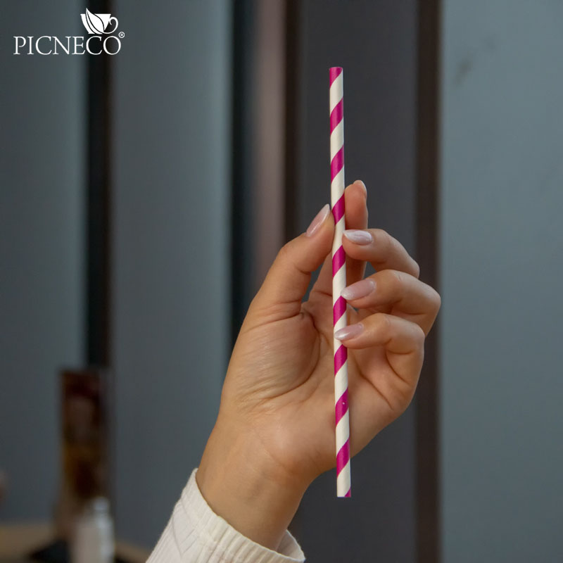 товар Бумажные трубочки ''Виноград'', 200*6 мм, 250 шт. TB043