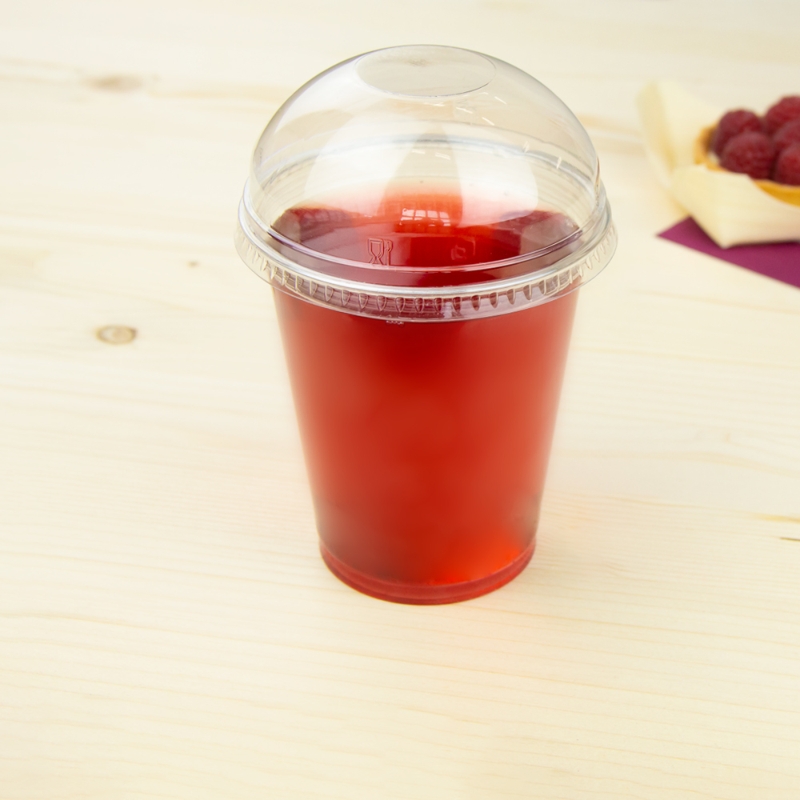 товар Крышка для стакана прозрачная купол без отверстия KRP120