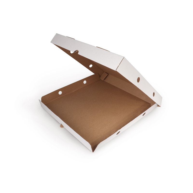 товар Коробка для пиццы, белая, 330*330*40 мм PZ033B