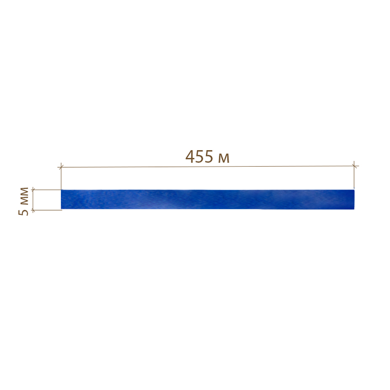 товар Упаковочная лента, 455м*5 мм, синяя V5-0015