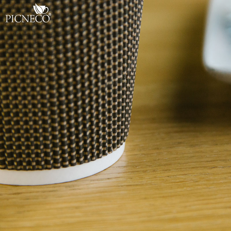 товар Бумажный гофрированный стакан, сетка, 400 мл (макс. 450 мл) STG145ST