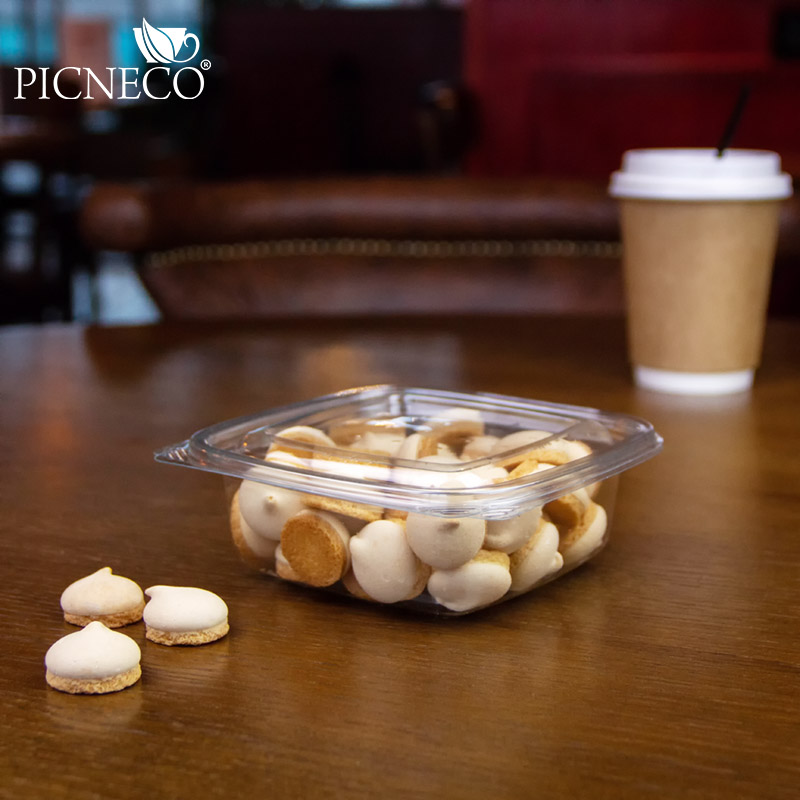 товар Контейнер c крышкой, ПЭТ, 137*142*48 мм, 375 мл, СпК-137 PK13737