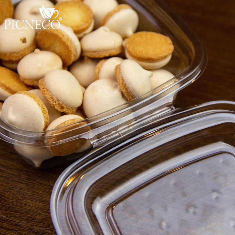 товар Контейнер c крышкой, ПЭТ, 137*142*48 мм, 375 мл, СпК-137 PK13737