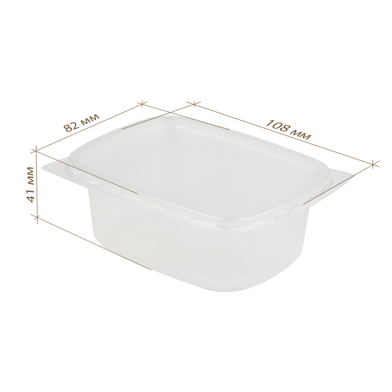 товар Контейнер PP, прозрачный, 108*82*41 мм, 200 мл, серия К-108 V4-0004