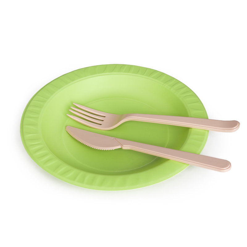 товар Пластиковый одноразовый бежевый нож ПРЕМИУМ, 180 мм SPP203B