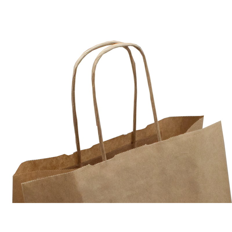 товар Бумажный крафт пакет с кручеными ручками, 330*150*420 мм KPK232