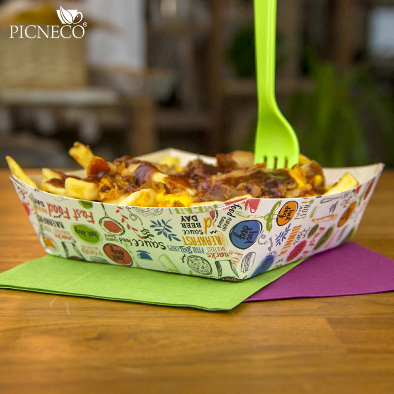 товар Лоток для фастфуда с рисунком, 550 мл BK251D