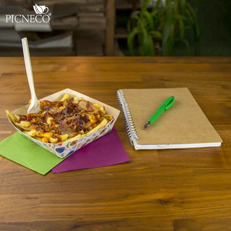 товар Лоток для фастфуда с рисунком, 550 мл BK251D