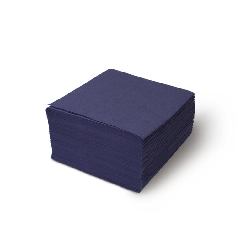 Бумажные салфетки "Папирус", синие, 2-слойные, 330*330 мм