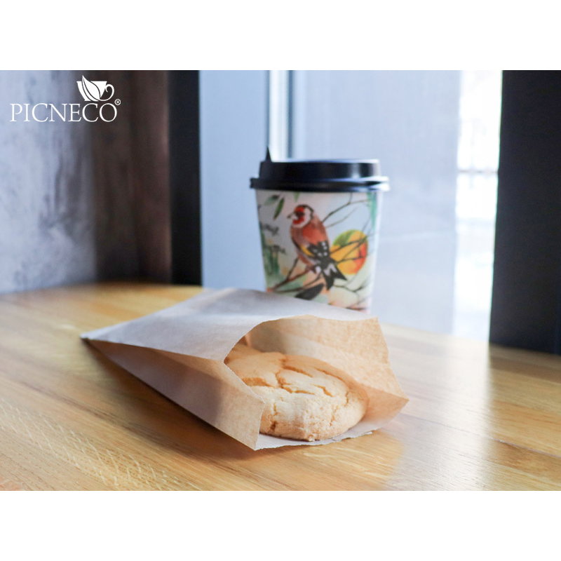 товар Бумажный крафт пакет с плоским дном, плоский пакет, 90*40*260 мм БУН KLD109