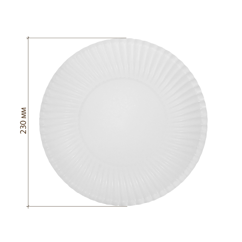 товар Тарелка бумажная круглая 230 мм BP009