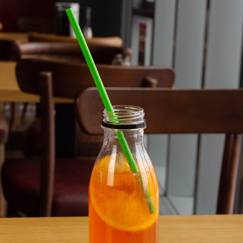 товар Трубочки для коктейлей "Лайм", 195*6 мм, 250 шт. TB064