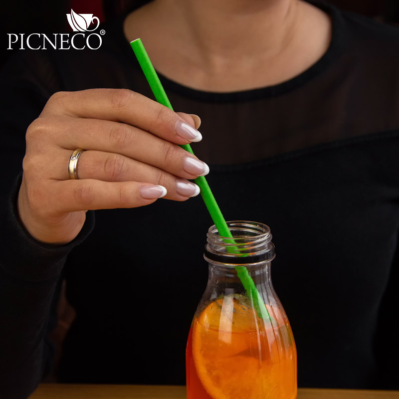 товар Трубочки для коктейлей "Лайм", 195*6 мм, 250 шт. TB064