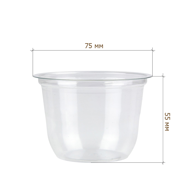 товар Десертный стакан, прозрачный, 120 мл, серия СпК-76 V3-2010