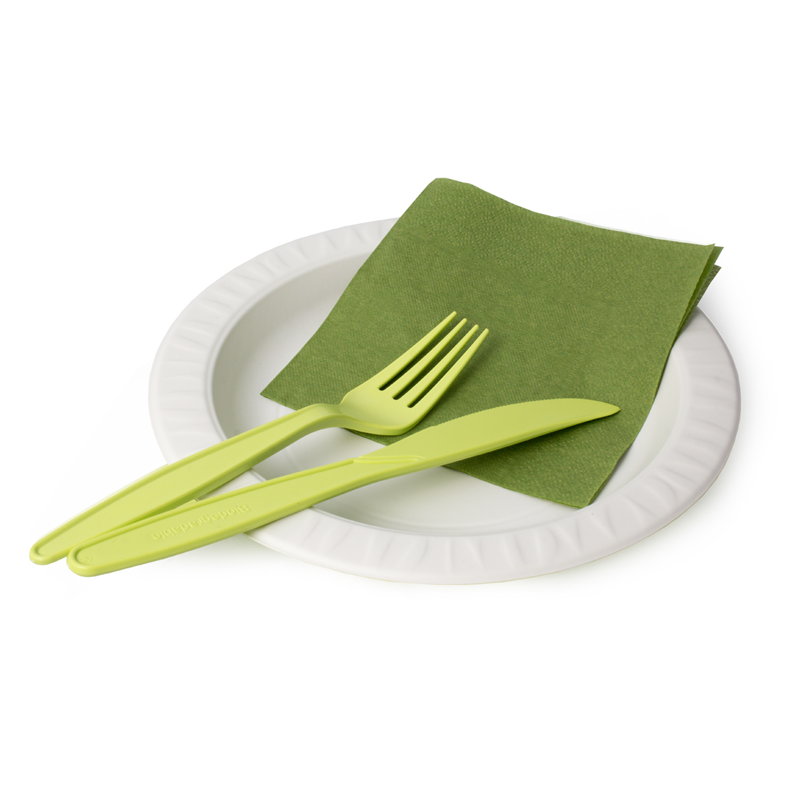 товар Бумажные салфетки "Gratias" фисташковые, 1-слойные, 240*240 мм SL124F