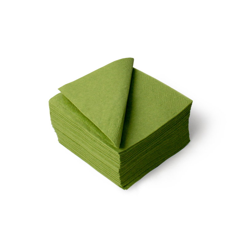 товар Бумажные салфетки "Gratias" фисташковые, 1-слойные, 240*240 мм SL124F