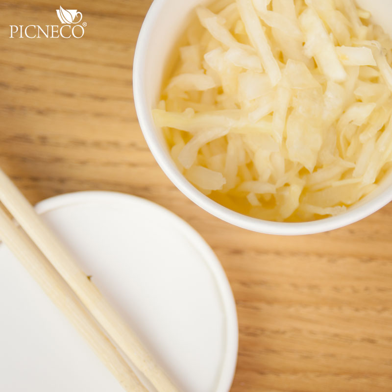 товар Одноразовая супница с бумажной крышкой белая, 230 мл (макс. 250 мл) BK121