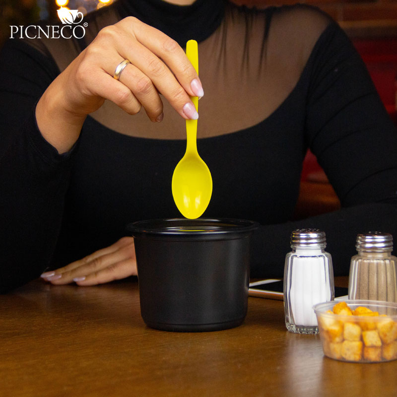 товар Ложка пластиковая ПП 150 мм, желтая SPP301Y