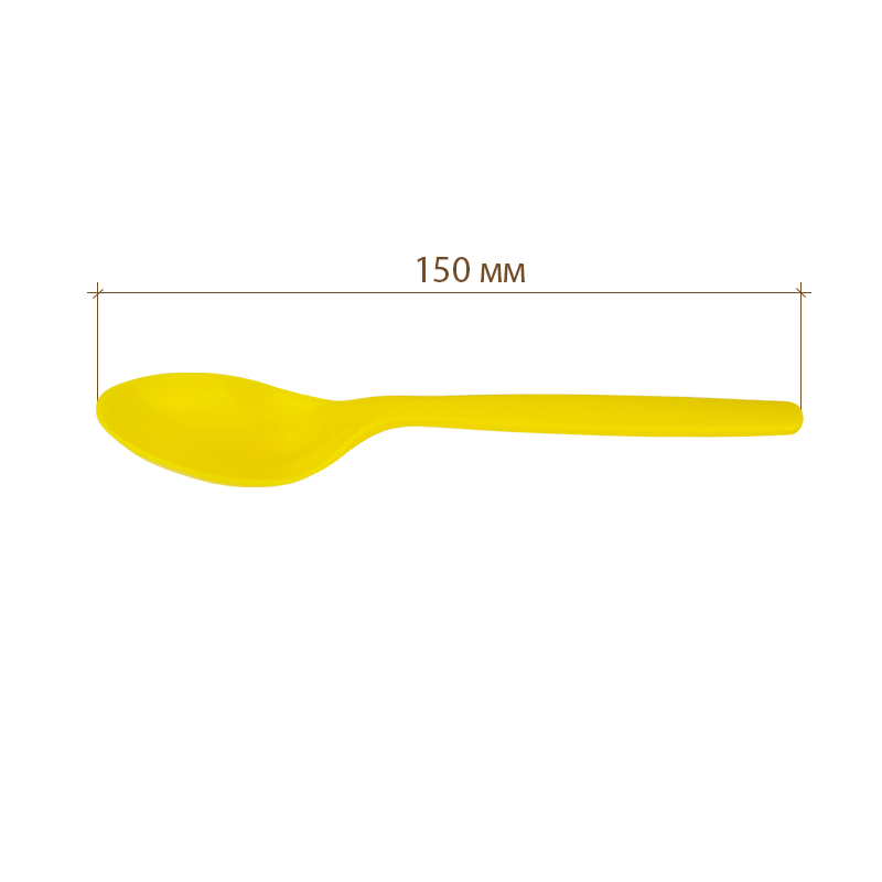 товар Ложка пластиковая ПП 150 мм, желтая SPP301Y
