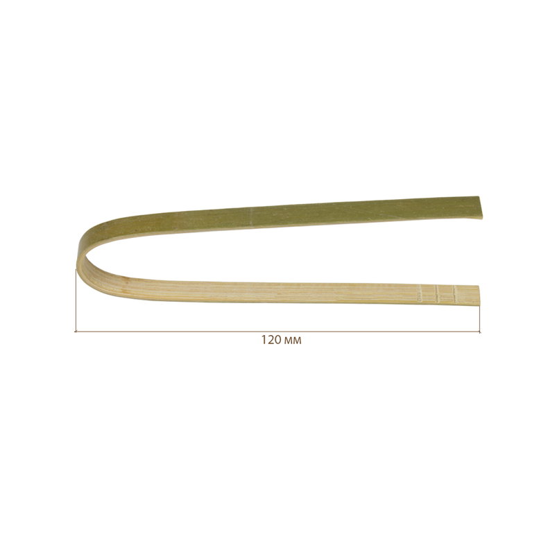 товар Бамбуковые щипцы для закусок 120 мм DP242