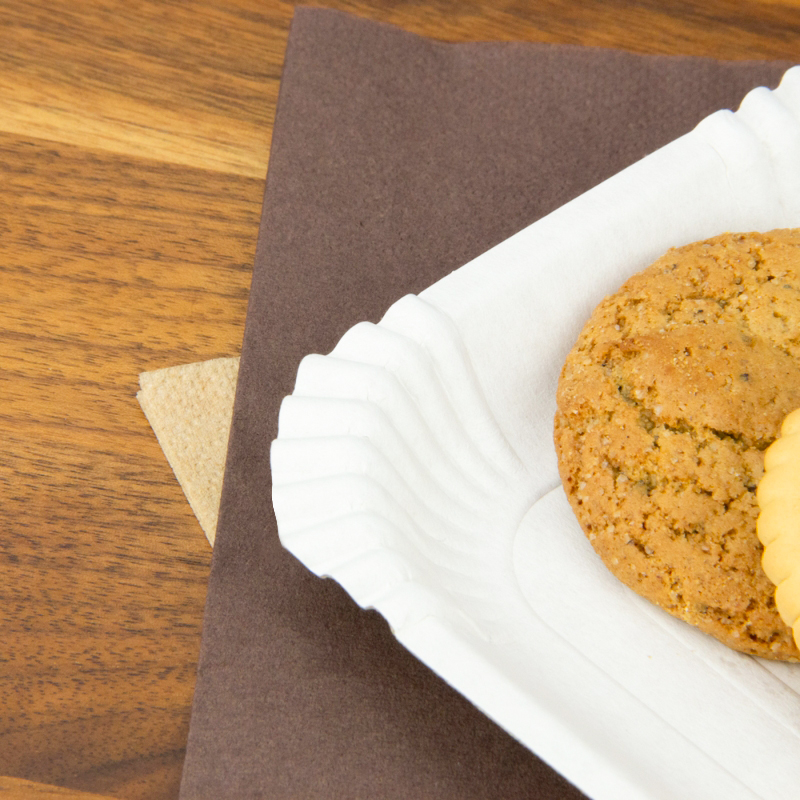 товар Одноразовая прямоугольная тарелка, 193*133*16 мм, белая BP002