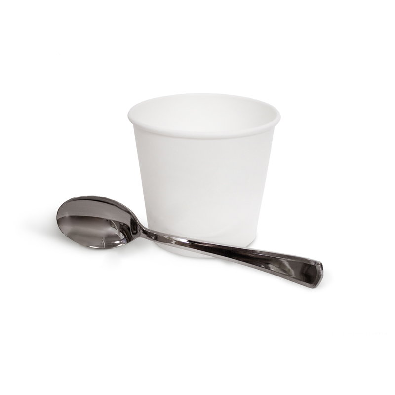 товар Одноразовая пластиковая ложка, металлик, 175 мм SPP101M