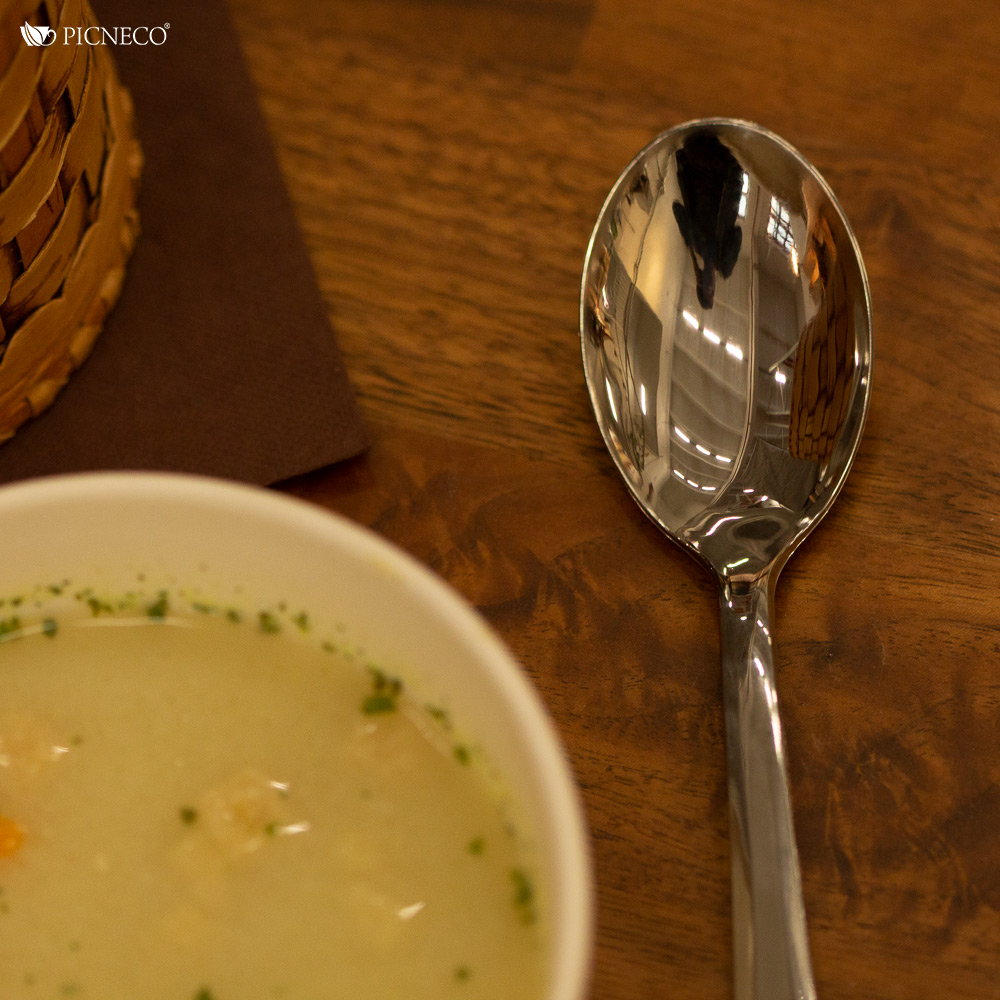 товар Одноразовая пластиковая ложка, металлик, 175 мм SPP101M