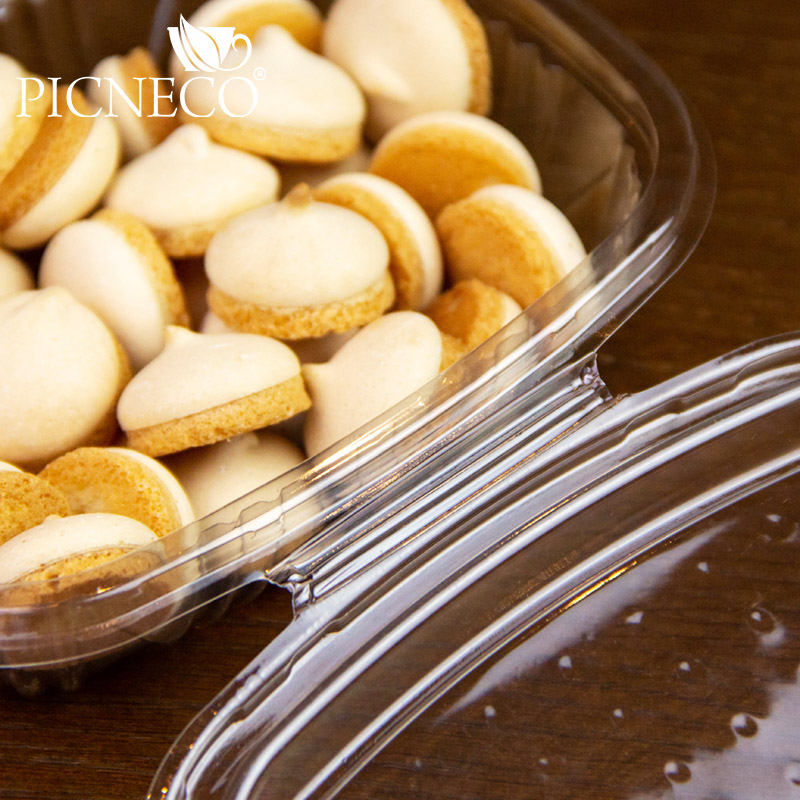 товар Контейнер c крышкой ПЭТ, 156*129мм, 350 мл, СпК-156 PK15635