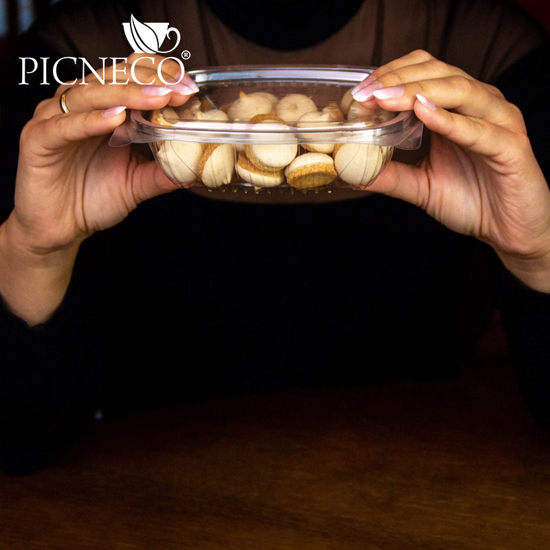 товар Контейнер c крышкой ПЭТ, 156*129мм, 350 мл, СпК-156 PK15635