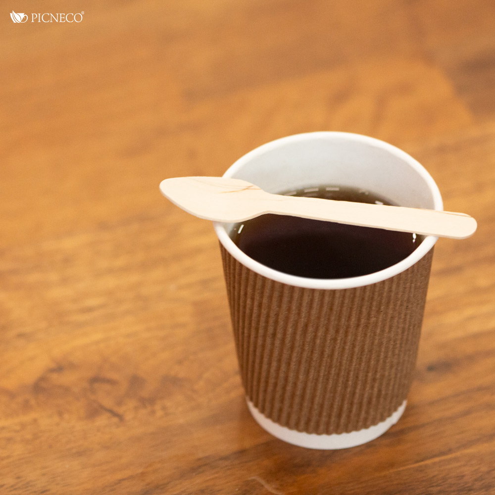 товар Одноразовая деревянная ложка 140 мм DP140