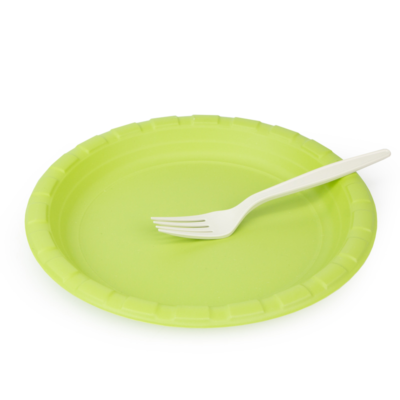 товар Тарелка одноразовая плоская 230 мм зеленая TL030Z