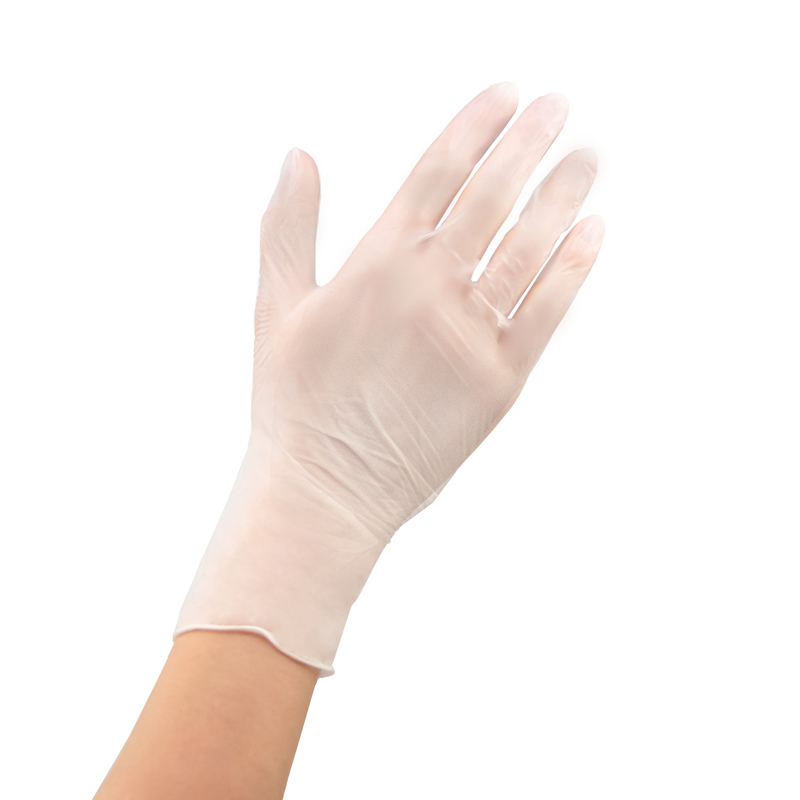 Одноразовые латексные опудренные перчатки, размер S