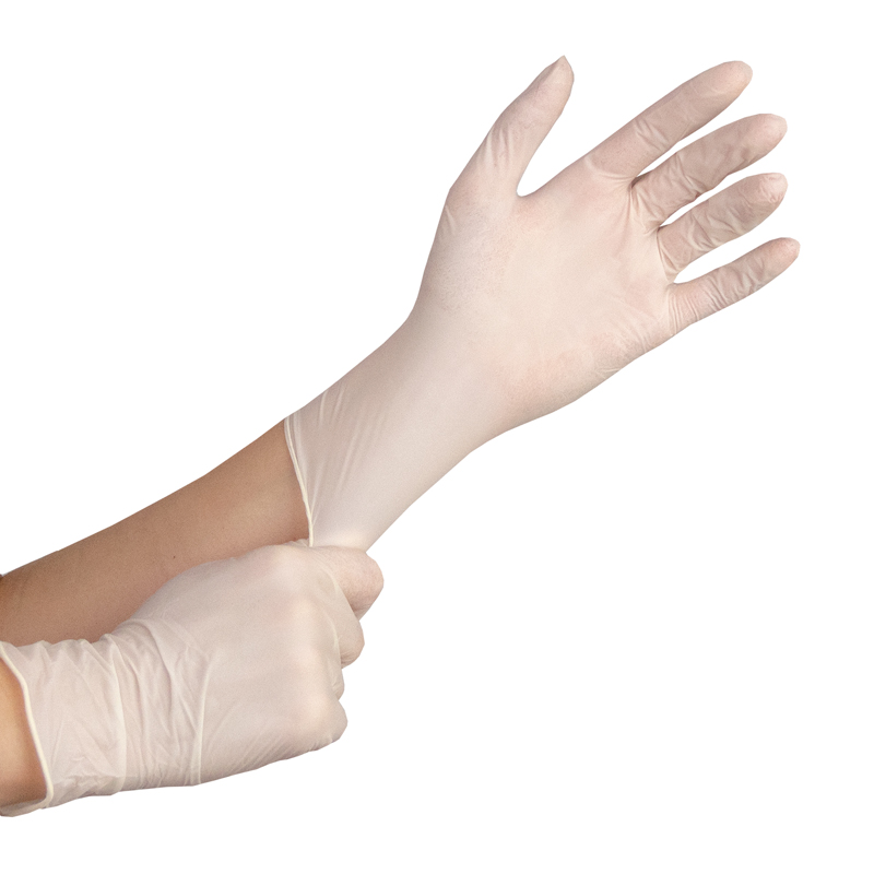 товар Одноразовые латексные опудренные перчатки, размер S PEL001S