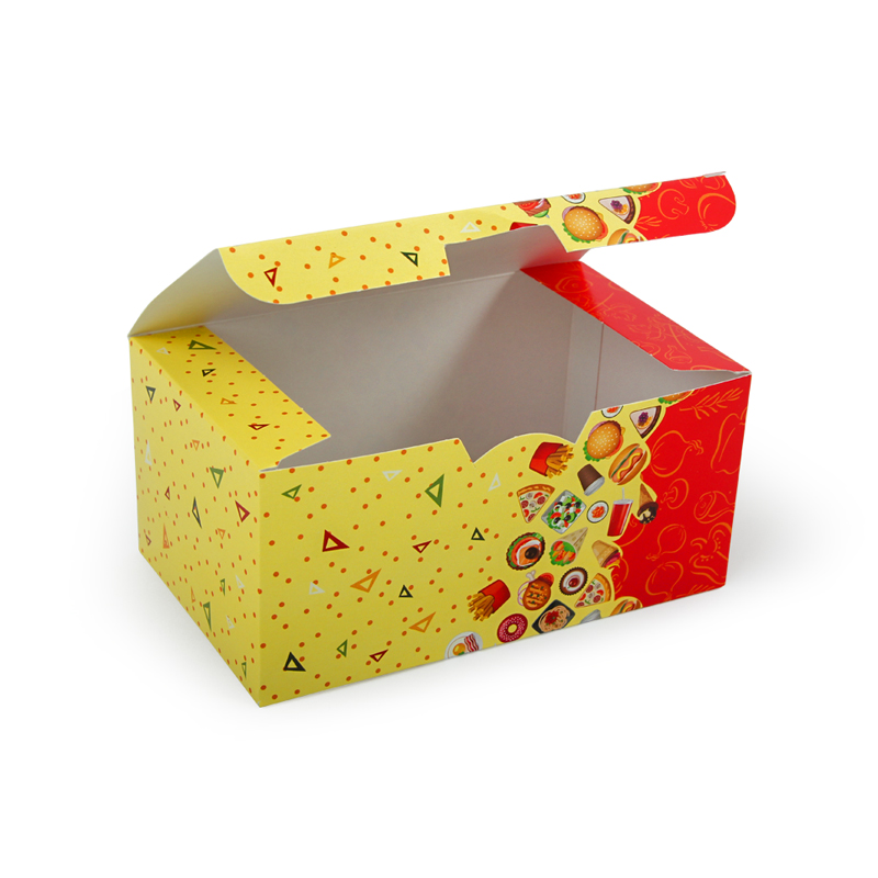 товар Упаковка для куриных крыльев и наггетсов, 150*91*70 мм, большая Рог изобилия BK374