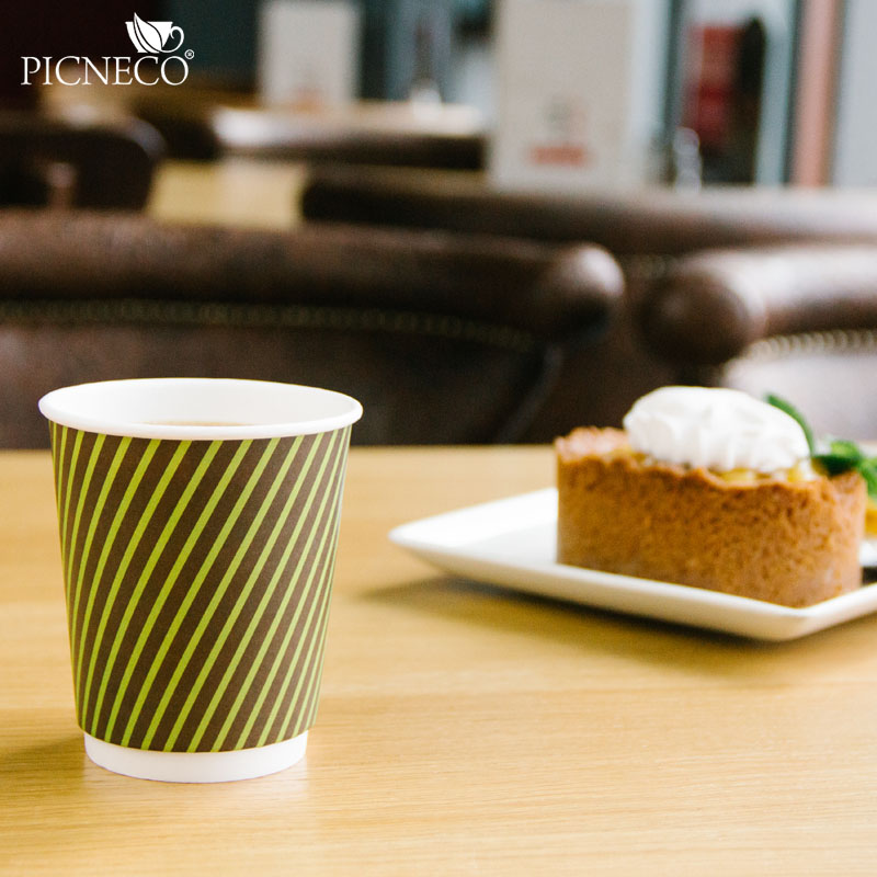 товар Стакан Зеленая полоса, двухслойный, 250 мл (макс. 280 мл) V5-1002