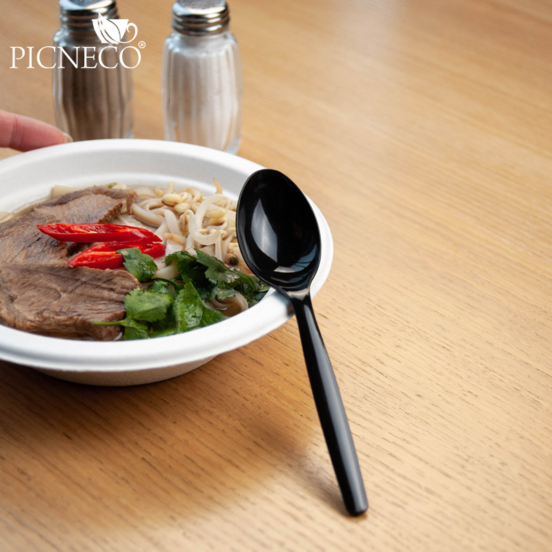 товар Ложка пластиковая ПП 150 мм, черная SPP301C