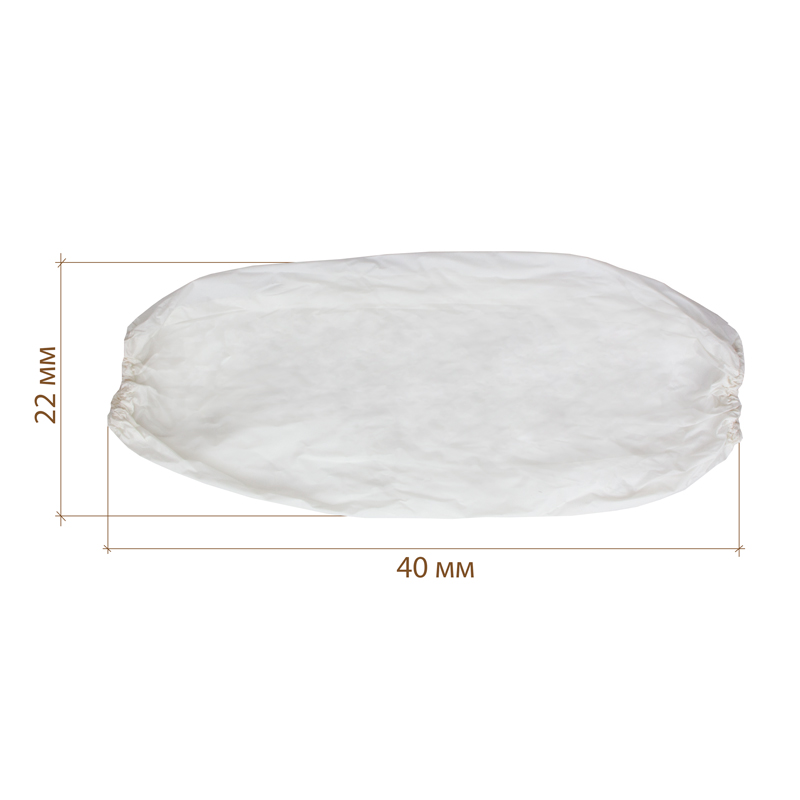 товар Нарукавник ПВХ белый уплотненный 40*22 см V8-0049