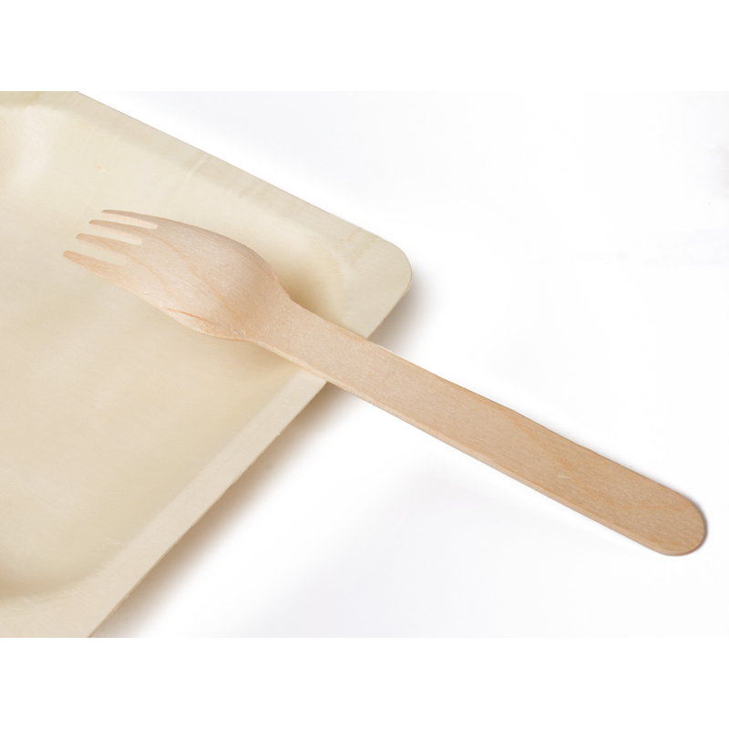 товар Вилка деревянная одноразовая 160 мм DP102