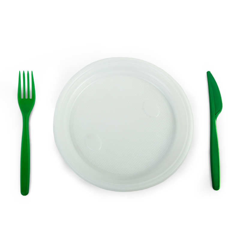 товар Тарелка пластиковая 205 мм, белая TLP205W