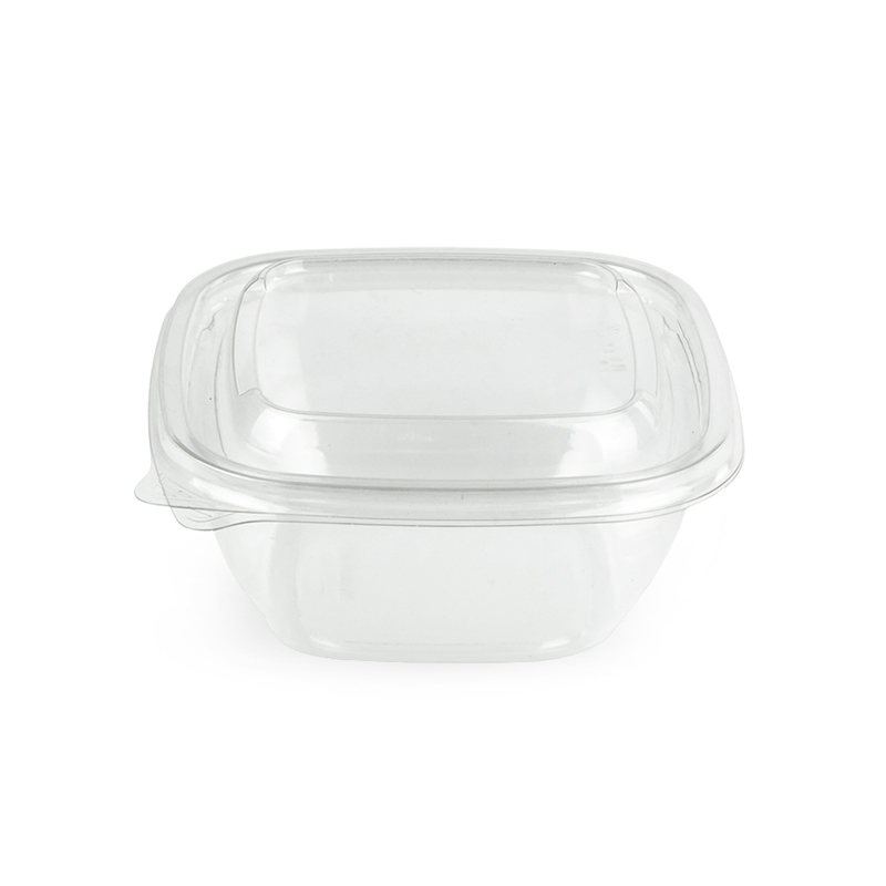 товар Контейнер квадратный ПЭТ, прозрачный, 126х126х52 мм, 375 мл, Сп-1212, [крышка отдельно] PK12123