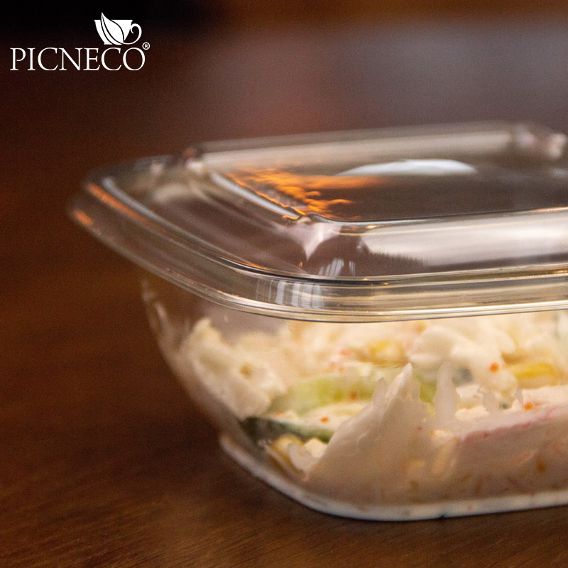 товар Контейнер квадратный ПЭТ, прозрачный, 126х126х52 мм, 375 мл, Сп-1212, [крышка отдельно] PK12123