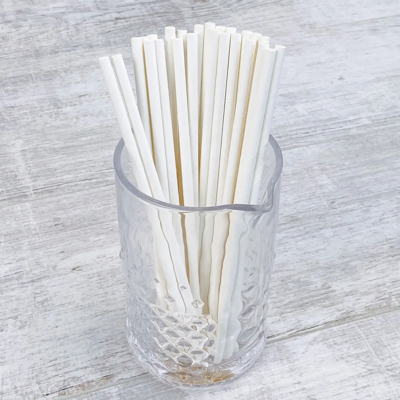 товар Трубочки для коктейлей "Белоснежная" 200*8 мм TB067