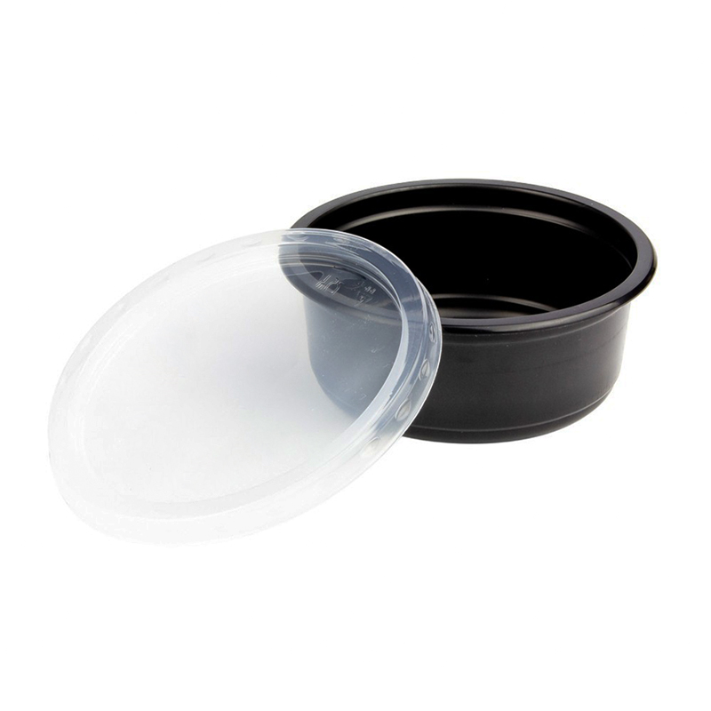 товар Контейнер круглый PP, черный, 115*43 мм, 250 мл, cерия СпК-115 V4-0027