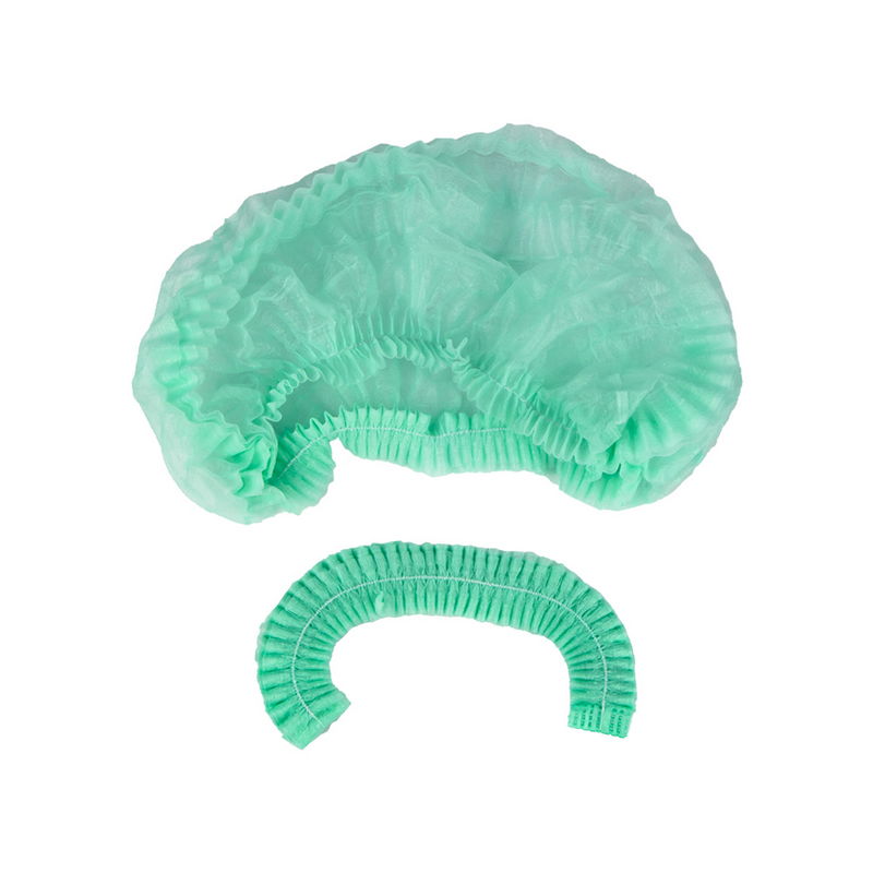 товар Шапочка одноразовая "Шарлотта", спанбонд, зеленая V8-0039