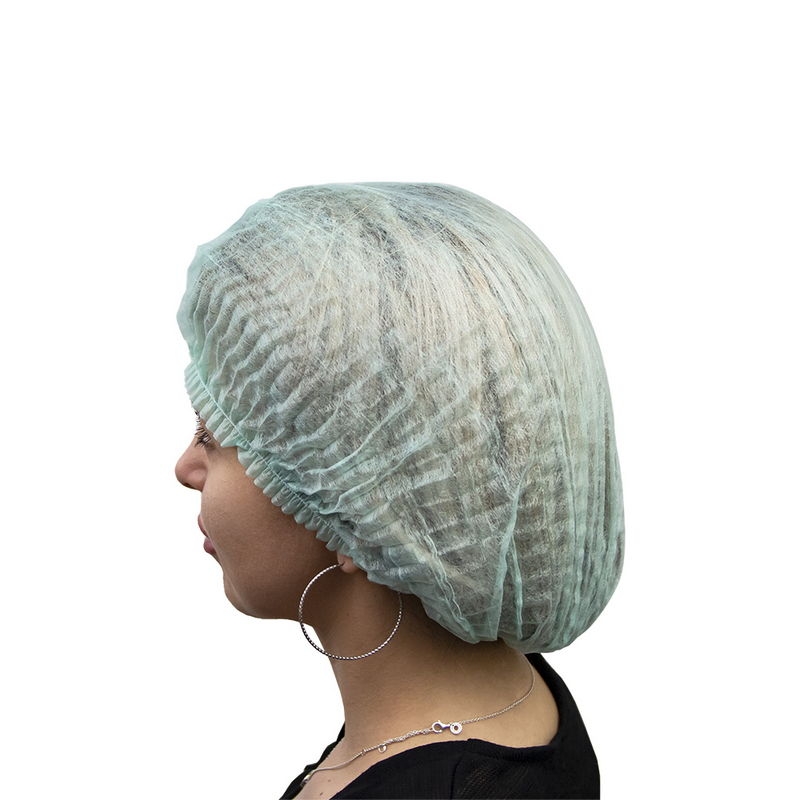 товар Шапочка одноразовая "Шарлотта", спанбонд, зеленая V8-0039