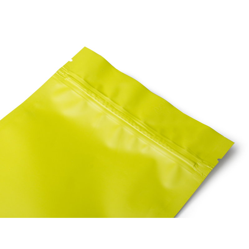 товар Крафт пакет дой пак зип лок металлизированный лаймовый матовый 135*40*200 мм ZL135Lm