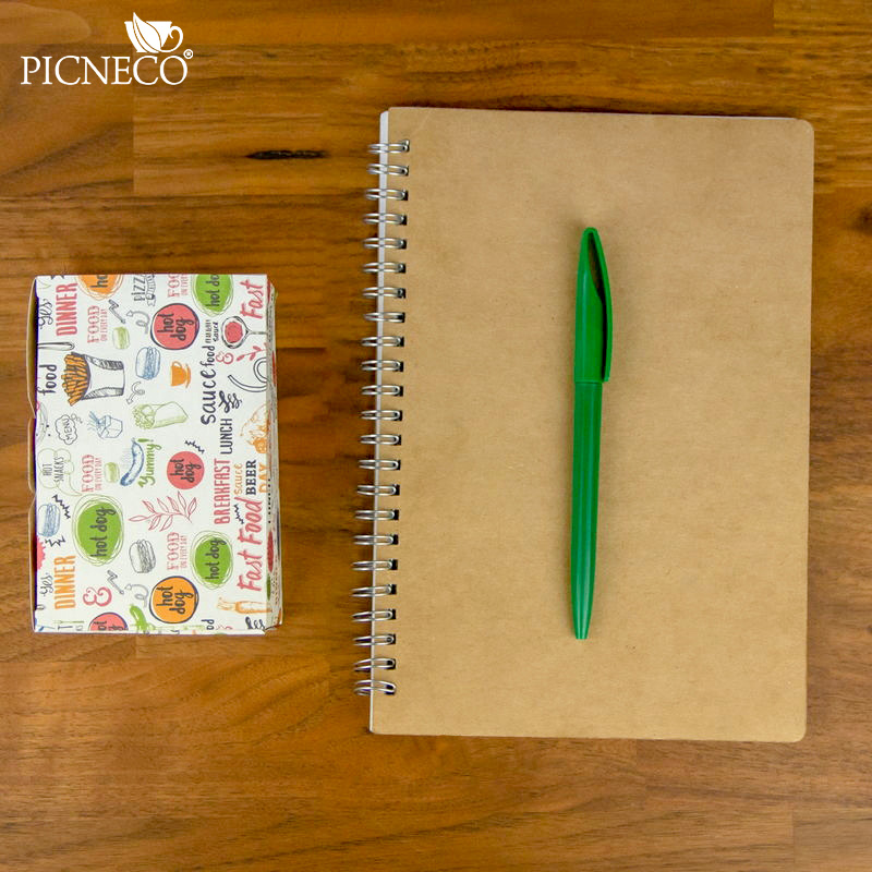 товар Упаковка для фастфуда, малая, с рисунком BK007D