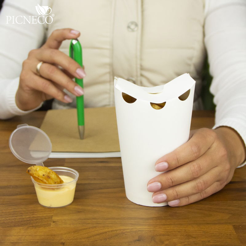 товар Упаковка для снеков, чипсов, наггетсов и картофеля фри, 450 мл BK009