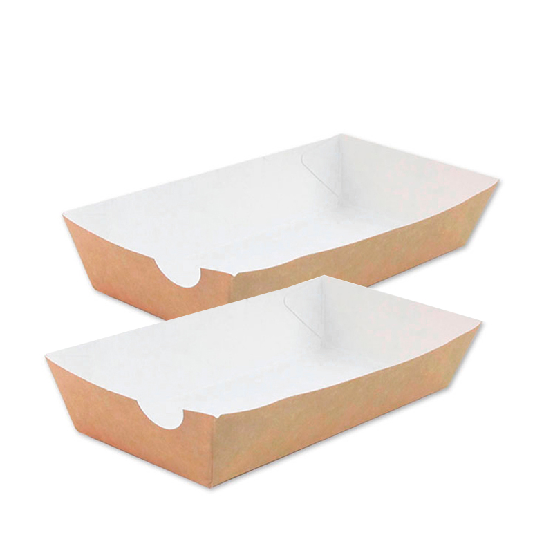 товар Лоток для фастфуда, 138*68*30 мм, крафт BK375
