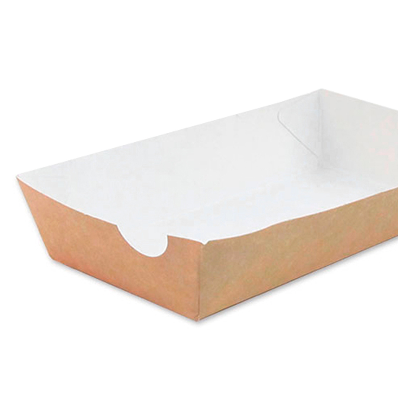 товар Лоток для фастфуда, 138*68*30 мм, крафт BK375